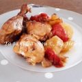 Κοπανάκια Κοτόπουλου στο Φούρνο με Πιπεριές -[...]