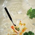 Bavette με γαρίδες και σάλτσα από κρασί Chablis[...]