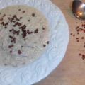 Risotto al mascarpone, με μπέικον και ροζ[...]