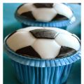 Πώς να φτιάξετε ένα cupcake-Μπάλα Ποδοσφαίρου