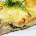 Λαζάνια με μυζήθρα και μανιτάρια