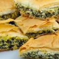 Σπανακόπιτα με κεφαλογραβιέρα