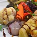 Λαχανικά ψητά στο φούρνο με βινεγκρέτ μπαλσάμικο