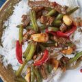 Stir-fry βοδινό με τσίλι