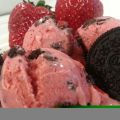 Παγωτό φράουλα με μπισκότα | Συνταγή | Argiro.gr
