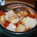 Ντοματόσουπα με βασιλικό/basil tomato soup