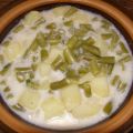 Λαχταριστή σούπα με πράσινα φασόλια και πατάτες