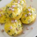 Μικρά frittatas με παντσέτα