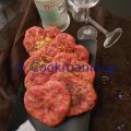 Crackers καρδιές από παντζάρι - ZannetCooks