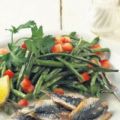 Ψητές σαρδέλες με αμπελοφάσουλα
