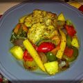 Στήθος γαλοπούλας με λαχανικά