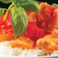 Koτόπουλο με Mango Chutney και ρύζι