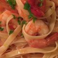 Ζυμαρικά Fettuccine με γαρίδες συνταγή από[...]