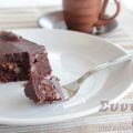 Μπράουνις (brownies) με κακάο και γλάσο εσπρέσο