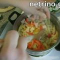 Συνταγή για πέννες στον φούρνο με πιπεριά