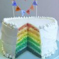 Τούρτα Ουράνιο Τόξο / Rainbow Cake