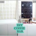 Diy Coffee bar στην κουζίνα