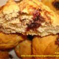 Μπισκότα γεμιστά με μαρμελάδα cranberries