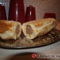 Ρολό με λουκάνικα (Ελληνικό hot dog)