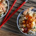 Πικάντικο τηγανιτό ρύζι με γαρίδες και λαχανικά